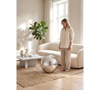 Balle gonflable, miroir argenté, 60cm