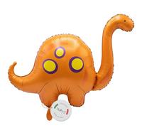 balloa Ballon gonflable XXL Brontosaurus Dinosaure - Ballon à l'hélium - Pour anniversaire d'enfant - Motif dinosaure - Décoration de fête d'anniversaire d'enfant - 82 cm