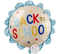 balloa Ballon gonflable XXL pour la rentrée scolaire - Ballon à l'hélium - Décoration de rentrée scolaire - Pour fête scolaire - Cadeau pour la rentrée scolaire - 52 cm