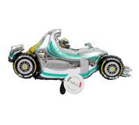 Balloa Ballon XXL en forme de voiture de course, ballon à l'hélium en forme de voiture de course, ballon gonflable de Formule 1 pour fête, décoration de fête d'anniversaire, cadeau pour anniversaire