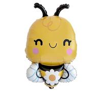 Ballon Abeille Décoratif, Gonflable en Mylar, Jaune et Noir, Design Kawaii avec Ailes, pour fêtes et célébrations