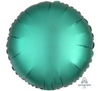 ballon alu rond émeraude 43cm Vert G