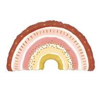 ballon aluminium arc-en-ciel boho 85x44cm - grabo 25166-p Rose G