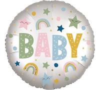 BALLON ALUMINIUM BABY 1ER ANNIVERSAIRE 43CM