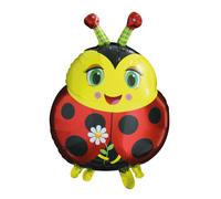 Ballon aluminium coccinelle 38 x 50 cm