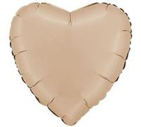 ballon aluminium cur 46cm nude satin - grabo 180000snu-p Gris G