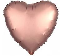 ballon aluminium cur or rose 46 cm - grabo 18023rg-p Rose G