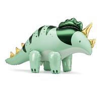 Ballon aluminium dinosaure tricératops 93 x 49 cm