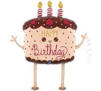 ballon aluminium forme gateau anniversaire 63x69cm - générique gpw08-p