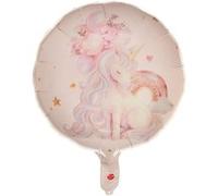ballon aluminium licorne magique 45cm rose - générique 9341 0-5