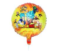 Ballon aluminium rond 43cm Dragon Ball Z - Orange