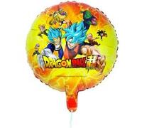 Chaks Ballon aluminium rond Dragon Ball Z 43 cm Orange