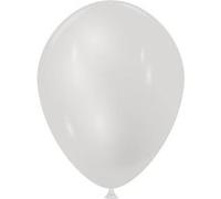 Ballon aspect métallisé nacré argent en latex de 15 cm (x100) REF/1389 Fabrication France argent G