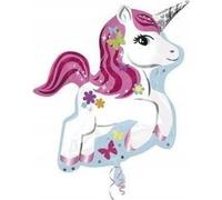 Ballon d'anniversaire licorne 53cm