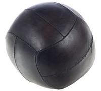 Ballon de football en cuir - Amadeus - Noir - Cuir Noir G