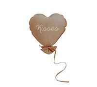 Ballon décoratif delux Malomi Kids Heart Marron 40x40x20 cm