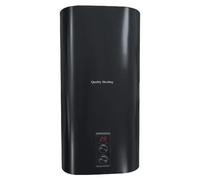 Ballon électrique de 80 litres - Élément chauffant de 2000W - Noir - Pour salle de bain et cuisine