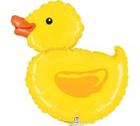 Ballon en aluminium « Canard jaune » pour baby shower, 35 cm