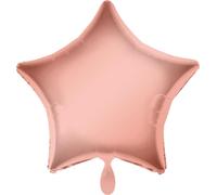 Ballon étoile rose doré 45cm