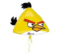Ballon jaune Angry Bird en mylar