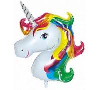 Ballon Licorne 1M Aluminium Reutilisable Deco Anniversaire Fete Baby Shower