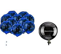 Ballon lumineux transparent, lot de 10, éclairage LED pour événements, bleu, lot de 10 pièces - b
