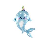 Ballon mylar narval - 87 cm