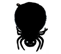 Ballon - P'TIT Clown - re22930 - Araignée noire - 60cm - Aluminium - Halloween