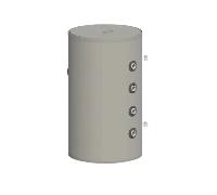 Ballon tampon mural Onix 40 L CF4 MR - 4 piquages 1"