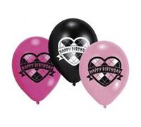 Ballons Anniversaire Monster High (x6) - Décoration G