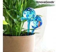 Ballons arrosage automatique - InnovaGoods - Aqua·loon - Pack de 2 - Arrosage de jardin - Bleu