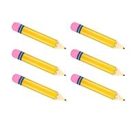 Ballons Crayon | 6 Pièces Grand Accessoire Photo 69 Cm - Ballons Crayon Scolaires Gonflables - Pour Garçons Et Filles Maternelle Préscolaire Graduation Fête Bienvenue