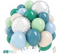 Ballons de fête de golf - 30,5 cm - Ballons rétro en latex avec balle de golf ronde de 45,7 cm - Ballon à l'hélium pour anniversaire, départ à la retraite - Pour garçons et hommes