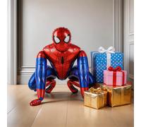 Ballons en aluminium 3D grand format Super-héros Spider Hero pour décoration de fête d'anniversaire, ballons autoportants, ballons pour baby shower, fournitures de fête 1pc balloon