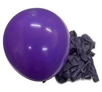 Ballons en latex, couleurs vives, utilisations variées, violet foncé, 10 pouces, lot de 20