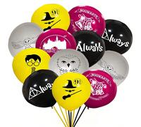 Ballons en latex thème Harry Potter, décoration magique durable pour des événements sans tracas. Rendez votre planification de fête sur le thème d'Harry Potter sans stress avec cet ensemble pratique d
