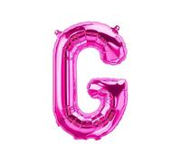 Ballons en plastique lettres roses - 40/80/100 cm pour anniversaire mariage fête décoration joyeux anniversaire JGA cadeau ballon de baudruche diplôme ballon géant ABI grand XXL fille (40 cm - G)