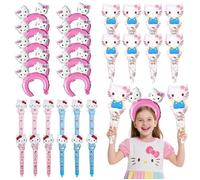 Ballons - INBOXXARTY - Kit 24 ballons Hello Kitty - Multicolore - Anniversaire & Baby shower - Enfant mixte