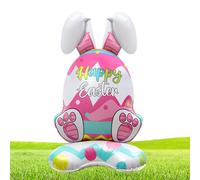 Ballons Lapins,Décor printanier en aluminium - Déco Pâques lapin ballon pour Pâques - Pour la maison, intérieur, extérieur, le jardin, cour, patio, porche, pelouse, fêtes et anniversaire