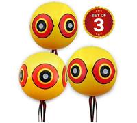 Ballons Repulsif - Anti Pigeon Effaroucheur d\'oiseaux - pour loigner Pigeons Corbeau et Plus - Utiliser avec Ultrason/pic/Filet -