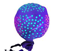 Ballons tournoyants, couleurs fluo, décoration créative, lot de 50 ballons de 30 cm, comme sur la photo