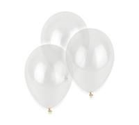 Ballons transparents - GLOBOLANDIA - 28 cm - Ballon classique - Hélium - Pompe à pied