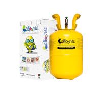 Balloonee Kit de fête à l'hélium jetable standard, bouteille de gaz d'hélium pour environ 30 ballons, 200 litres de gaz d'hélium, décorations d'anniversaire et mariage, ballons en aluminium et latex