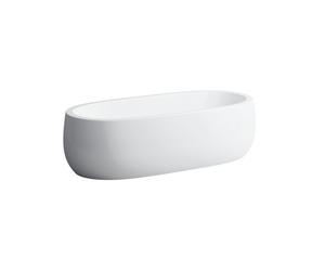 Balnéo indépendante ovale ac pieds int alessi one 183x87 blanc - LAUFEN H2459720006051