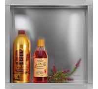 BALNEO niche murale WALL-BOX NO RIM 30 × 30 × 10 cm inox