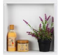 BALNEO niche murale WALL-BOX NO RIM 30 × 30 × 7 cm blanc