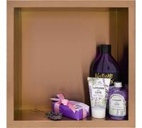 BALNEO niche murale WALL-BOX ONE 30 × 30 × 10 cm cuivre OB-CO2