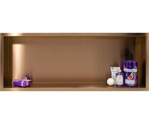 BALNEO niche murale WALL-BOX ONE COPPER 90 × 30 × 10 cm cuivre