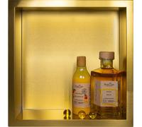 BALNEO niche murale WALL-BOX ONE GOLD 30 × 30 × 10 cm doré