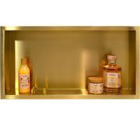 BALNEO niche murale WALL-BOX ONE GOLD 60 × 30 × 10 cm doré